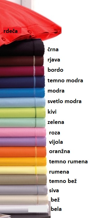 barvna paleta - 100% letni bombaž